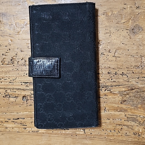 Gucci Wallet Vintage Black with Snaffle Bit - Picture 2 of 10